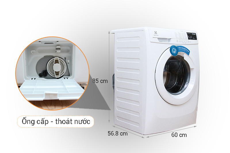 Máy giặt Electrolux 8 kg EWF10843