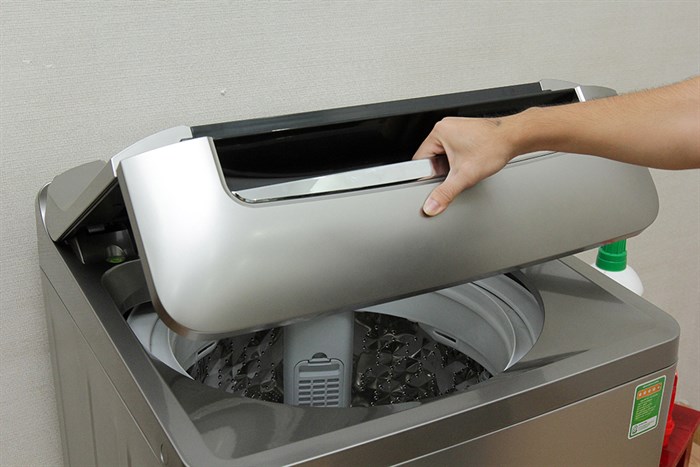 Máy giặt Panasonic 13.5 kg NA-F135X1SRV Màu Xám