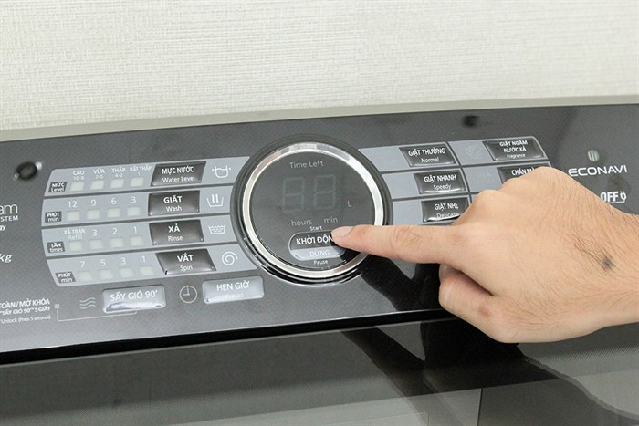 Máy giặt Panasonic 13.5 kg NA-F135X1SRV Màu Xám