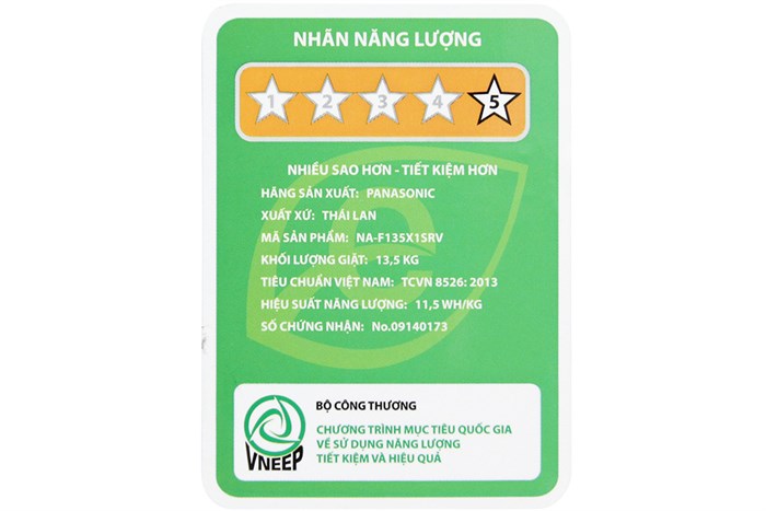 Máy giặt Panasonic 13.5 kg NA-F135X1SRV Màu Xám