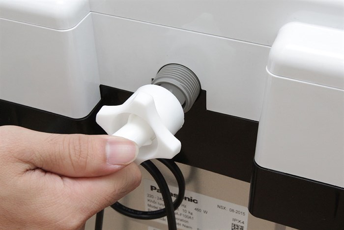 Máy giặt Panasonic 10 kg NA-F100A1WRV Màu Trắng