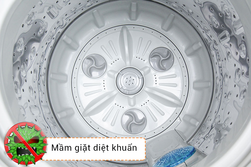 LG WF-S7519BW sử dụng công nghệ Turbo Drum