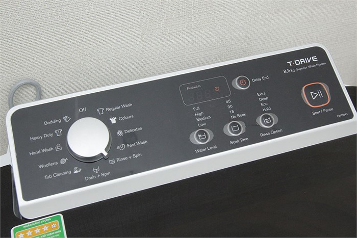 Máy giặt Electrolux 8.5 kg EWT8541 Màu Trắng