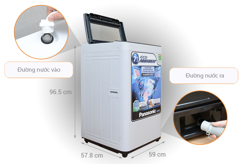 Máy giặt Panasonic NA-F70VB6MDK
