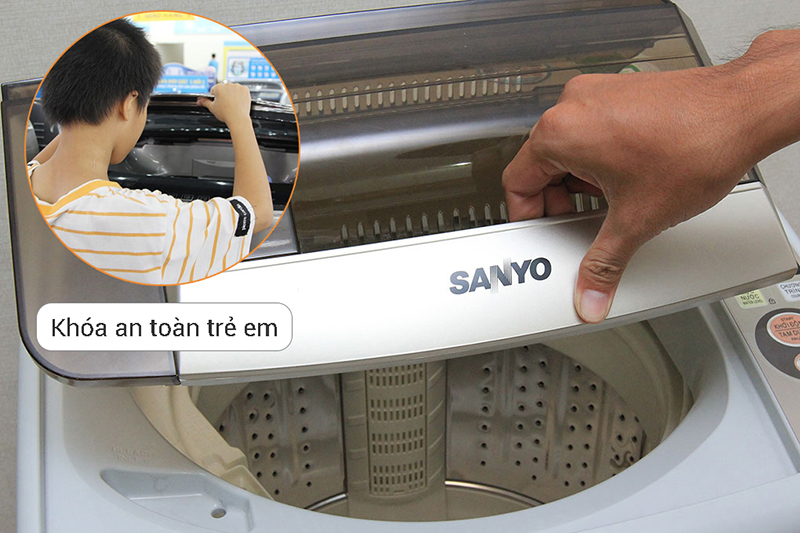 Tính năng khóa an toàn cho trẻ nhỏ