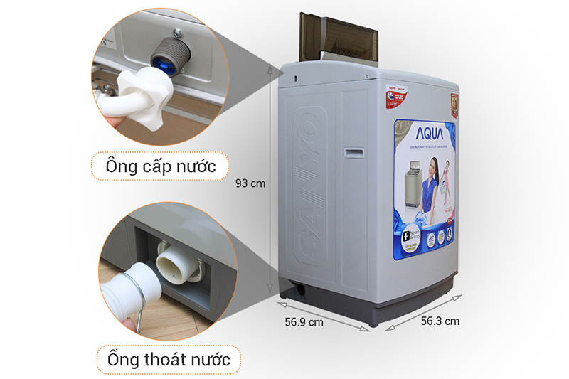 Máy giặt Sanyo ASW-S70V1T 7kg