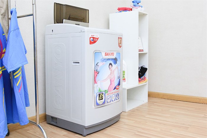 Máy giặt Sanyo 7 kg ASW-S70V1T (H) Màu Xám