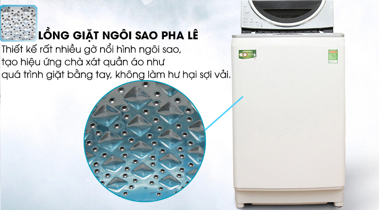 Máy giặt Toshiba Inverter 10 kg AW-DE1100GV (WS)