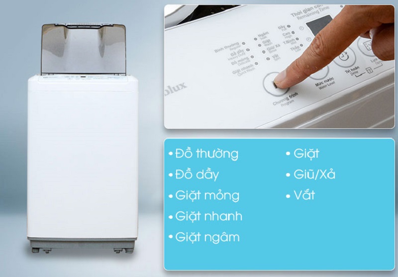 Máy giặt Electrolux 7.5kg EWT754XW