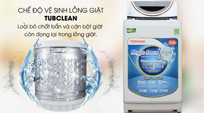 Máy giặt Toshiba 9.5 kg ME1050GV (WD)