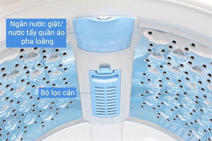 Máy giặt Toshiba 9.5 kg ME1050GV (WD) Màu Trắng - vàng đồng