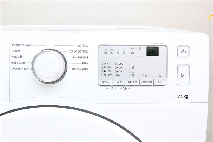 Máy giặt Samsung 7.5 kg WW75J3083KW/SV Màu Trắng