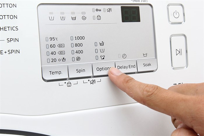 Máy giặt Samsung 7.5 kg WW75J3083KW/SV Màu Trắng