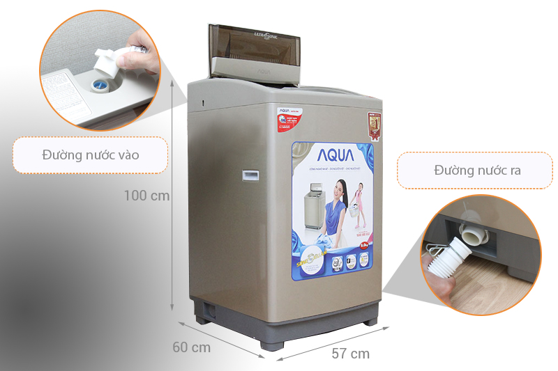Máy giặt Aqua AQW-U90ZT N