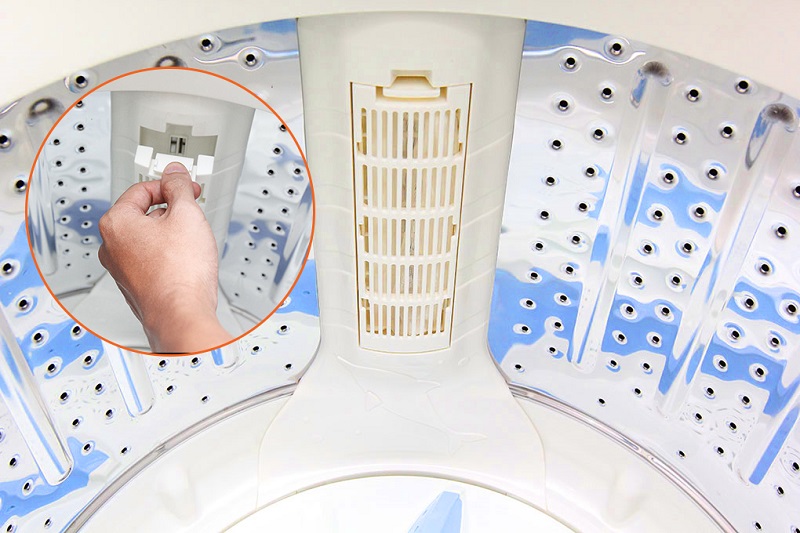Bộ lọc sơ vải của máy giặt Aqua AQW-U90ZT N nay đã được cải tiến