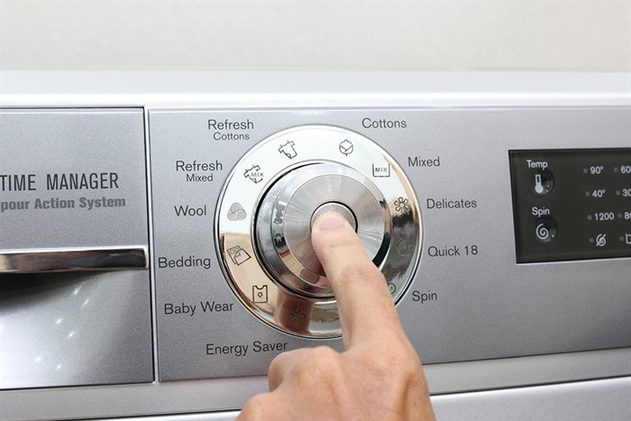 Máy giặt Electrolux Inverter 8 kg EWF12832S Màu Xám