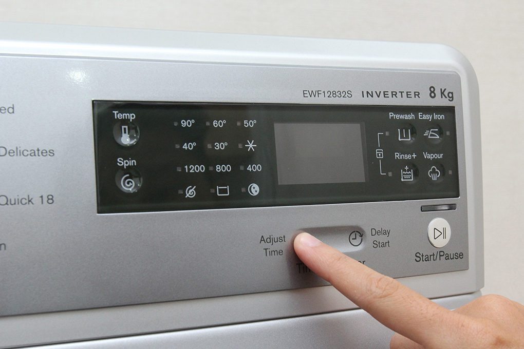 Máy giặt Electrolux Inverter 8 kg EWF12832S Màu Xám