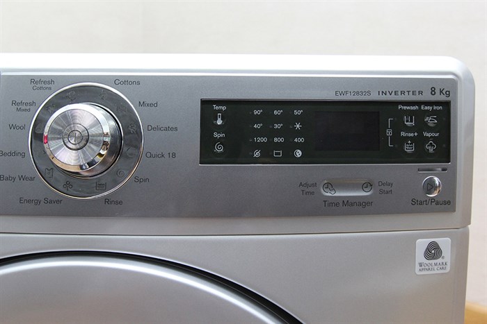 Máy giặt Electrolux Inverter 8 kg EWF12832S Màu Xám
