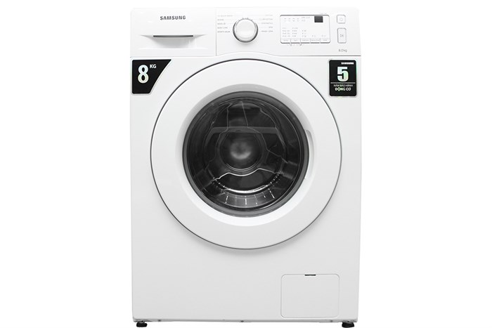 Máy giặt Samsung 8 kg WW80J3283KW/SV Màu Trắng