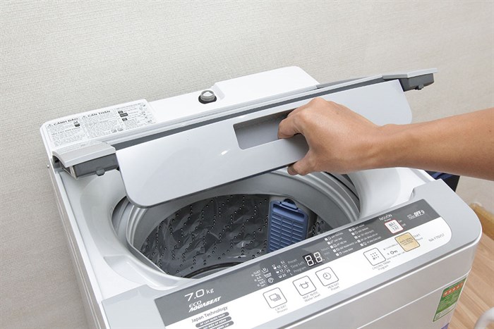Máy giặt Panasonic 7 kg NA-F70VS7HRV Màu Xám nhạt