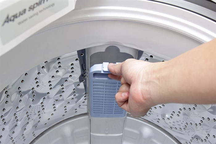 Máy giặt Panasonic 7 kg NA-F70VS7HRV Màu Xám nhạt