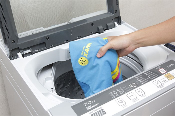 Máy giặt Panasonic 7 kg NA-F70VS7HRV Màu Xám nhạt