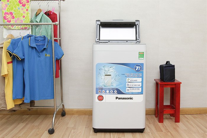 Máy giặt Panasonic 7 kg NA-F70VS7HRV Màu Xám nhạt