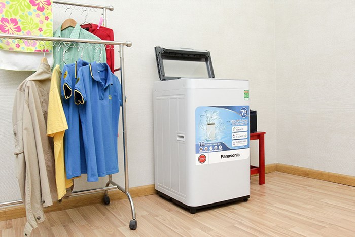 Máy giặt Panasonic 7 kg NA-F70VS7HRV Màu Xám nhạt