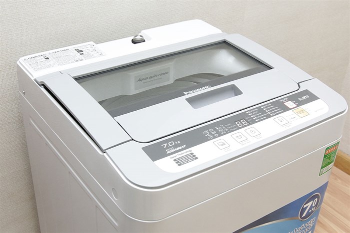 Máy giặt Panasonic 7 kg NA-F70VS7HRV Màu Xám nhạt