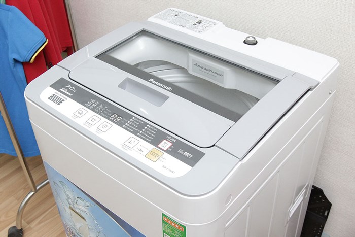 Máy giặt Panasonic 7 kg NA-F70VS7HRV Màu Xám nhạt