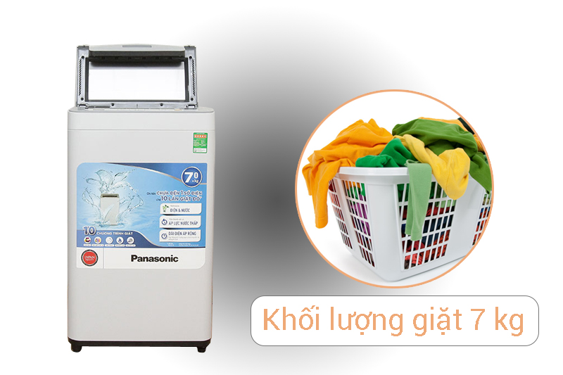 Khối lượng giặt 7.0 kg