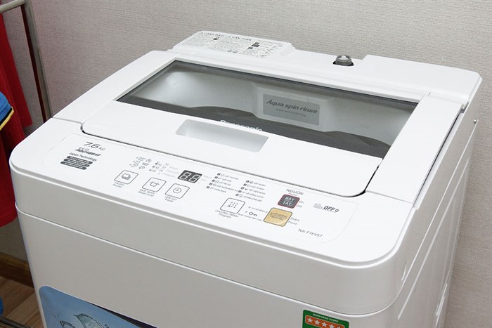 Máy giặt Panasonic 7.6 kg NA-F76VS7WRV Màu Trắng