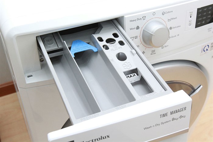 Máy giặt sấy Electrolux Inverter 8 kg EWW12842 Màu Trắng