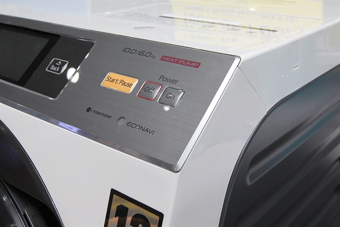 Máy giặt Panasonic 10 kg NA-VX93GLWVT Màu Xám