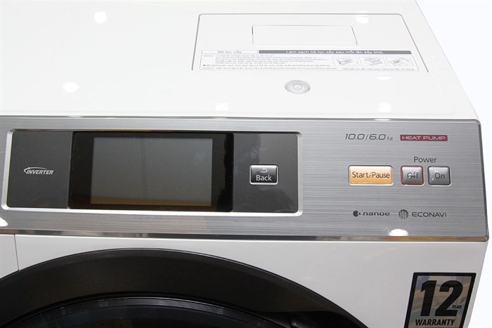 Máy giặt Panasonic 10 kg NA-VX93GLWVT Màu Xám