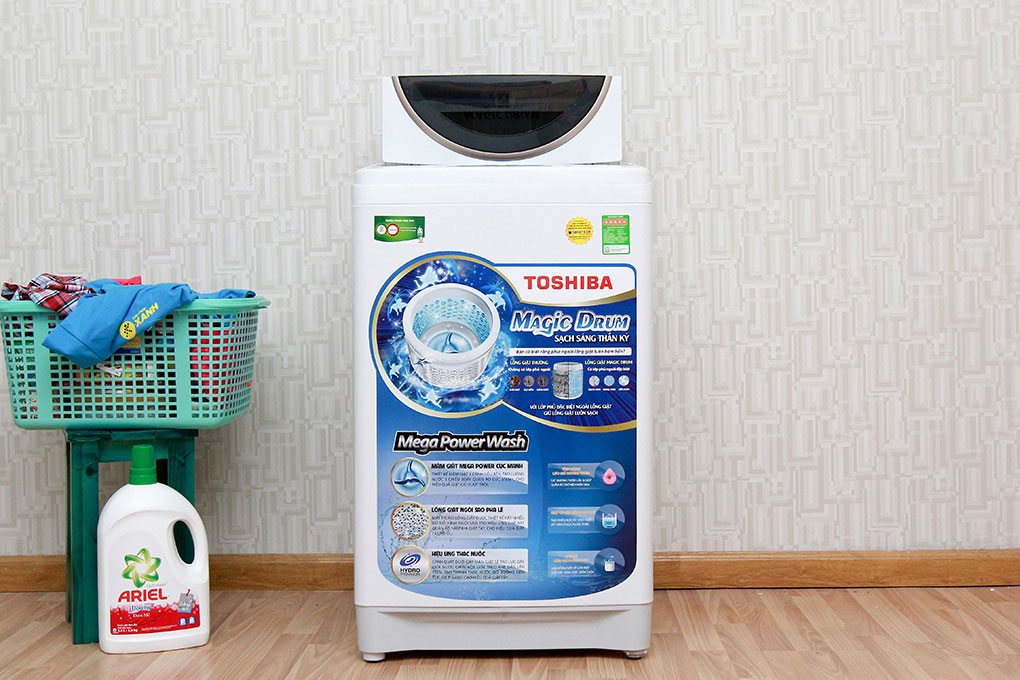 Máy giặt Toshiba 8.2kg AW-MF920LV WK Màu Trắng