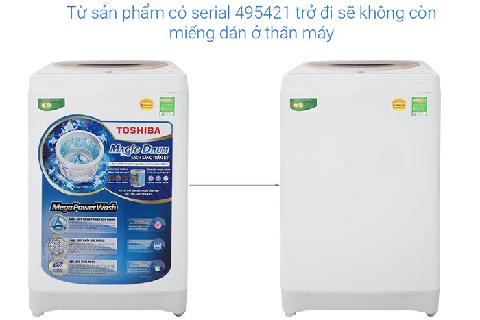 Máy giặt Toshiba 8.2kg AW-MF920LV WK Màu Trắng