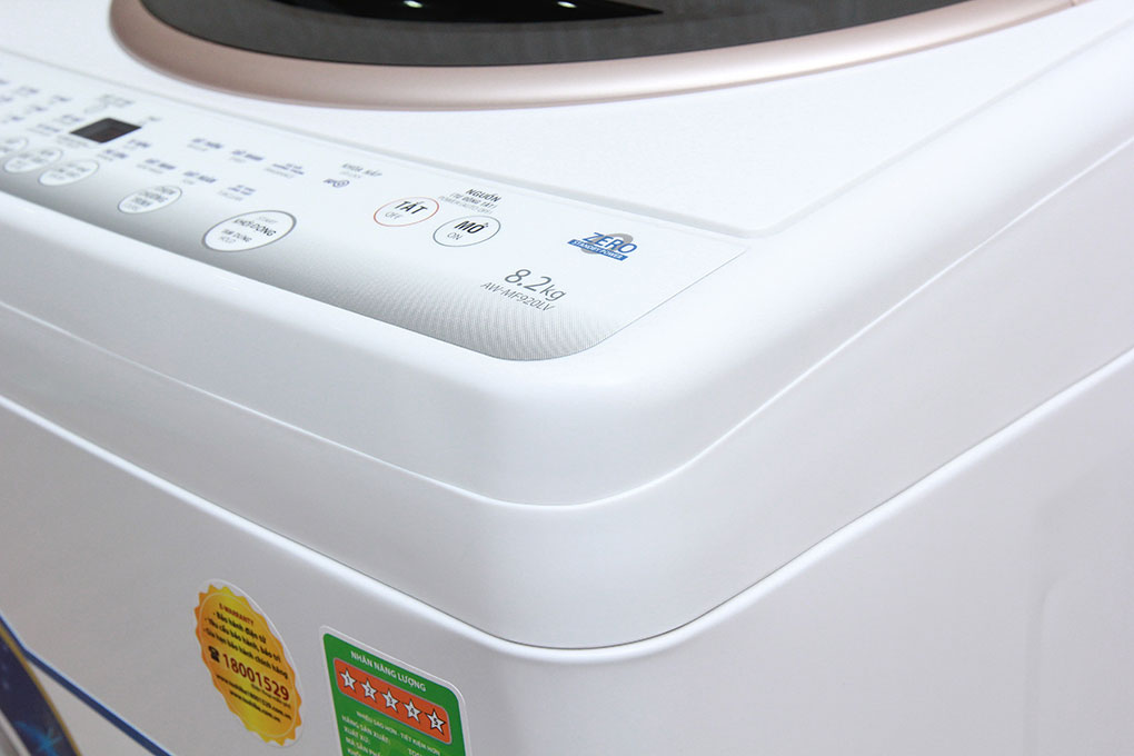 Máy giặt Toshiba 8.2kg AW-MF920LV WK Màu Trắng