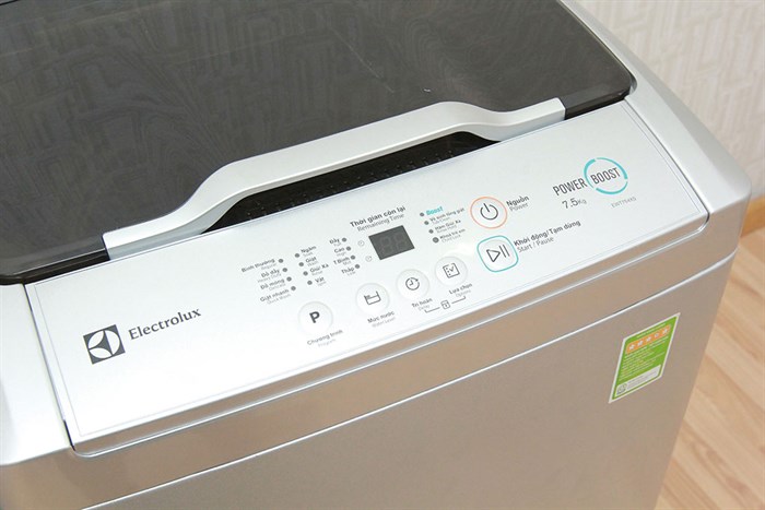 Máy giặt Electrolux 7.5 kg EWT754XS Màu Xám