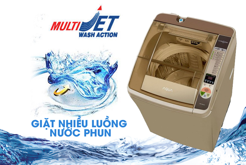 Công nghệ Multi Jet tạo ra nhiều luồng nước phun