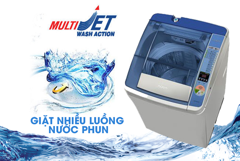 Máy giặt Aqua 8 kg AQW-U800Z2T S