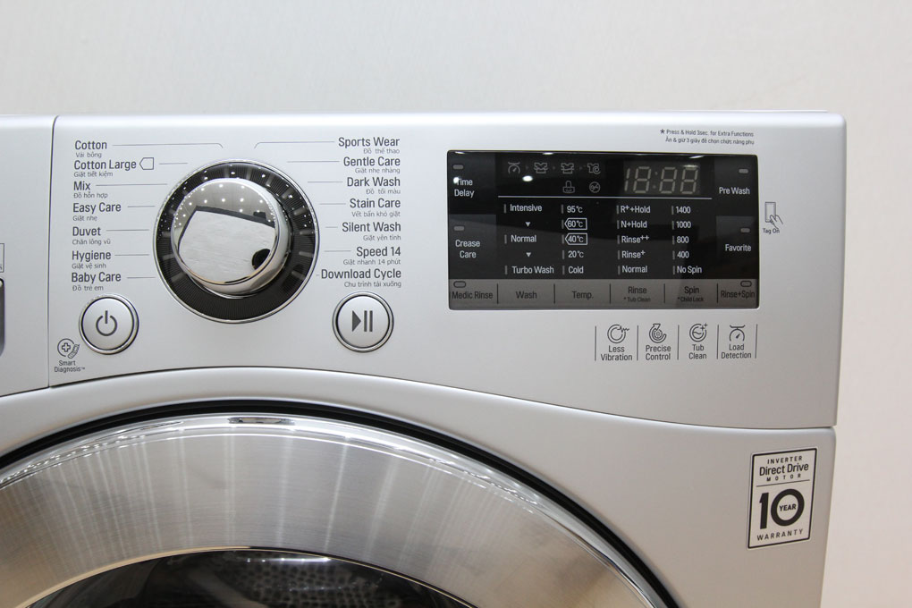 Máy giặt LG 8 kg F1408NPRL