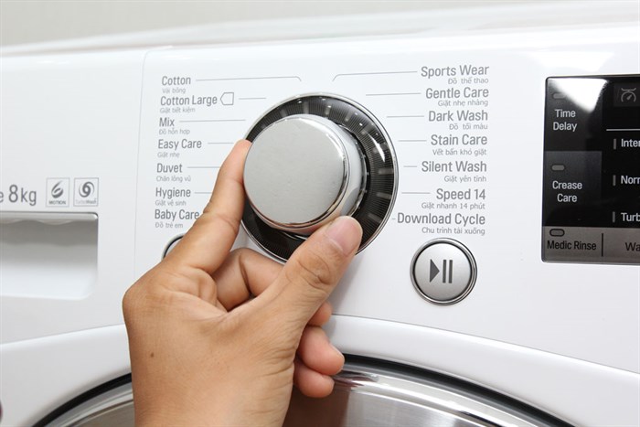 Máy giặt LG Inverter 8 kg F1208NPRW