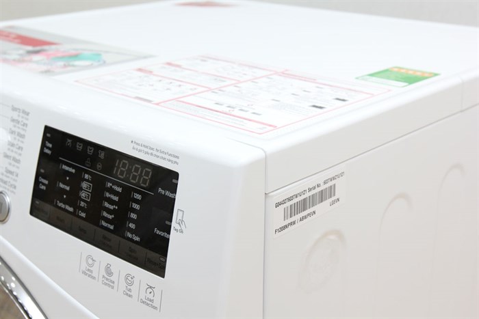 Máy giặt LG Inverter 8 kg F1208NPRW