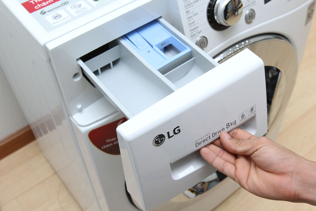 Máy giặt LG Inverter 8 kg F1208NPRW