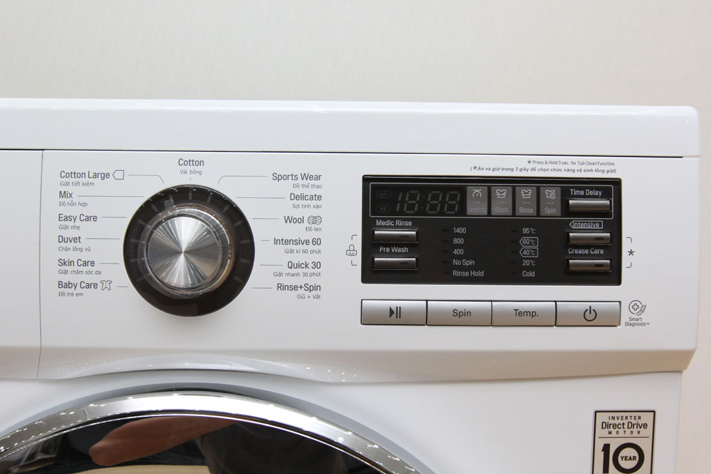 Máy giặt LG 8 kg F1408NM2W - 7