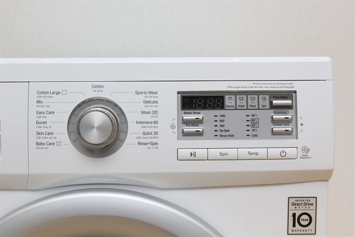 Máy giặt LG 7 kg F1407NMPW