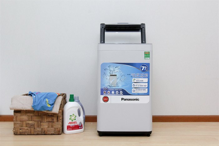 Máy giặt Panasonic 7 kg NA-F70VS7HCV Màu Xám nhạt