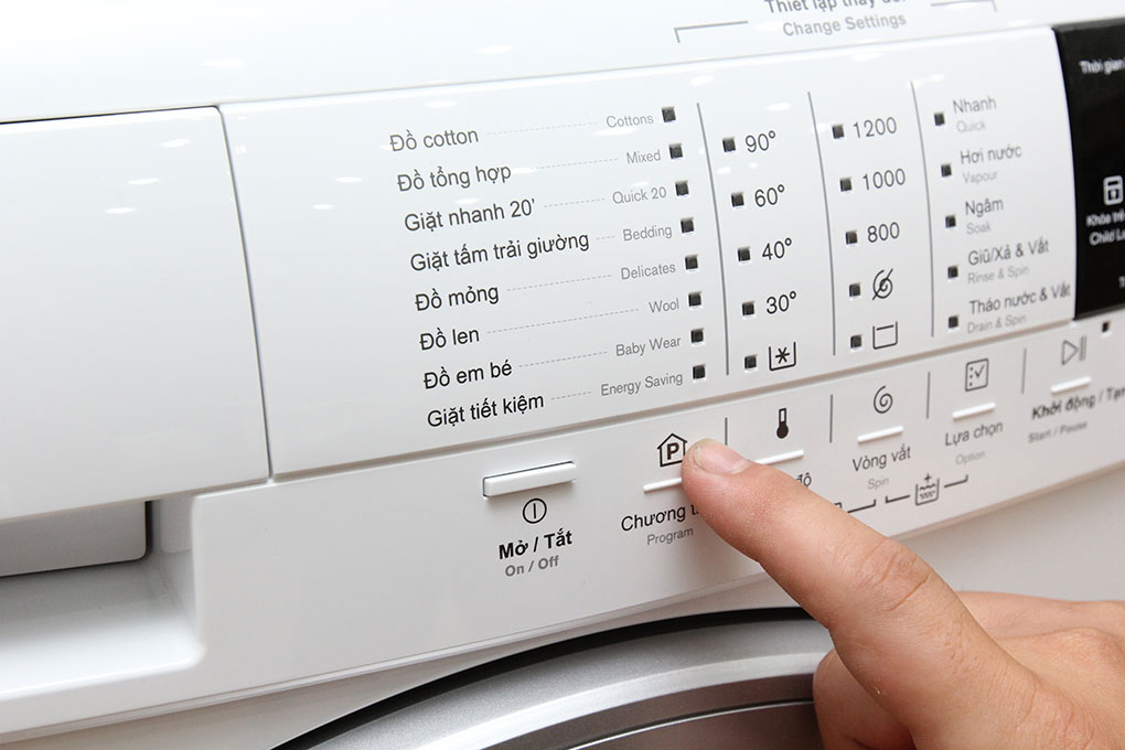 Máy giặt Electrolux 8 kg EWF12843 Màu Trắng