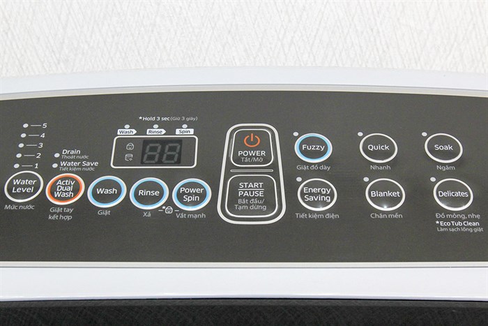 Máy giặt Samsung 8.5 kg WA85J5712SG/SV Màu Xám